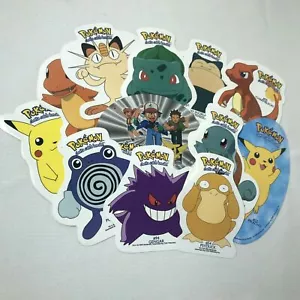 20 Vintage POKEMON 1999 Nintendo 4" Die Cut Stickers UNUSED Glossy FREE SHIPPING - Bild 1 von 12