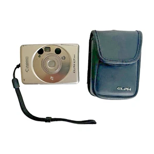 Canon ELPH LT 260 Digital Point Zoom Shoot Camera & Case 26-52MM PARTS UNTESTED - Picture 1 of 10