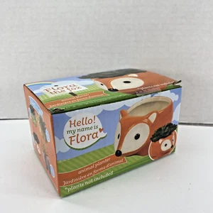 Keramik Tier Pflanzgefäße ideal für kleine Pflanzen, Einhorn Schildkröte Igel Faultier etc. - Bild 1 von 7