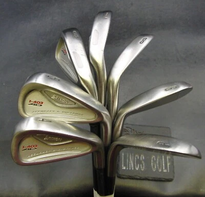 Set of 7 x Srixon I-403 AD Irons 4-PW Regular Graphite Shafts Mixed Grips - Image 1 of 4