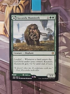 Kazandu Mammoth   Kazandu Valley ZNR MTG Zendikar 189/280 RARE M/NM - Picture 1 of 2