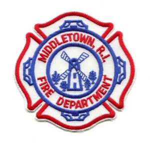 Middletown Fire Department Patch Rhode Island RI - Picture 1 of 1