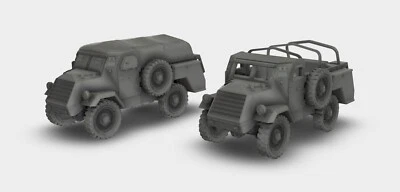 Chevrolet C15TA Armored Truck Scout Car Canada WW2 Kit 3D Printed 1:87 - 1:32 - Image 1 of 4