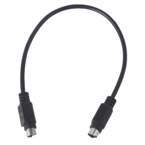 PS/2 Male to Male Power Cable Adapter 6Pin Plug Extension Wire for PC for Li - Afbeelding 1 van 8