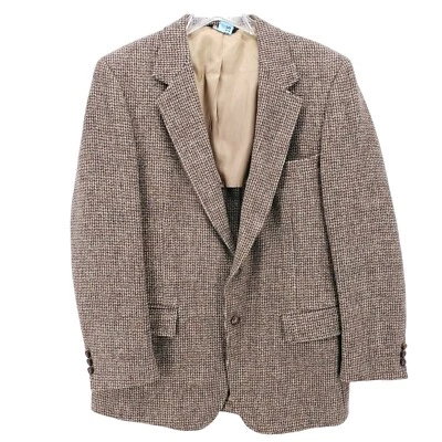 Abrigo Blazer Harris Tweed Chaqueta de Lana EE. UU. De Colección Para Hombre Talla 42R Regular Foto 1 de 4