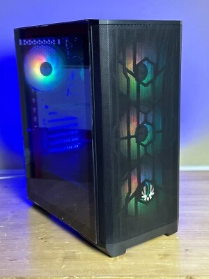 Custom RGB Gaming PC Intel core i5 8GB 500GB Nvidia Quadro K2000 2GB - Image 1 of 4