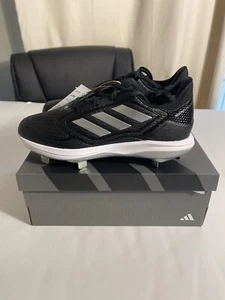 adidas Women's adizero PureHustle 3 Metal Fastpitch Softball Cleats Size 8 - Picture 1 of 9