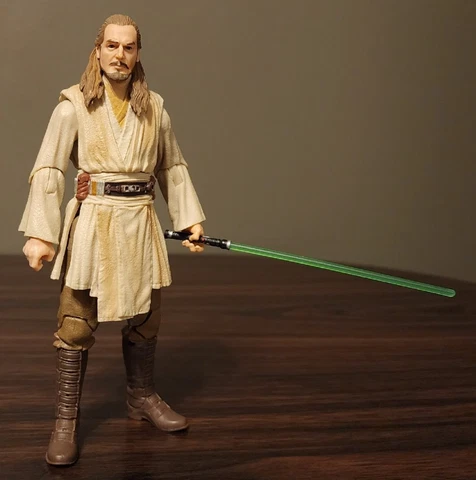 Star Wars The Black Series QUI-GON JINN 6" Hasbro Action Figure Cover