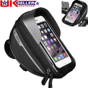 Wasserdicht MTB Mountainbike Lenkertasche Koffer Fahrrad Handy Halter - Bild 1 von 12