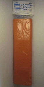 Pier 1 Imports' Regiestuhlbezug schwere Baumwolle orange Neu aus altem Lagerbestand #841-547 - Bild 1 von 9