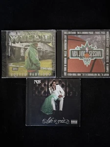 Hip Hop Rap R&B CD Lot Nas Life Is Good 5th Ward Weebie NBA Jam Session - Imagen 1 de 10
