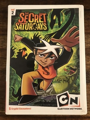 Secret Saturdays, Vol. 2 Cartoon Network New! DVD, 5 Shows KIDS TV, Widescreen  - Image 1 of 4