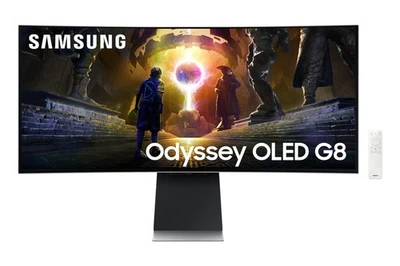 Samsung S34DG850SU Gaming Monitor Odyssey OLED G85SD, Silber, 34 #1907371 - Bild 1 von 4