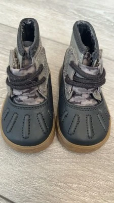 Sperry Top Sider Ice Storm Crib Boot Baby Boy Infant Shoes Size 1 Month EUC - Image 1 of 4