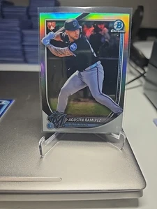 Bowman Chrome 2025 - Agustín Ramírez #91 Sp Rookie Red Rc Variation (RC) - Imagen 1 de 2