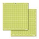 STANDARD GRIP 2 Pack Cricut Cutting Mat 12"X12"-New Green Expression Sticky Mat