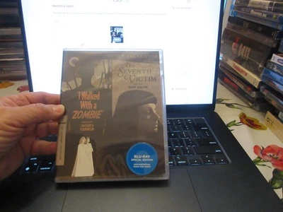 I Walked with a Zombie/The Seventh Victim Blu-Ray Criterion Val Lewton BRAND NEW - Image 1 of 3