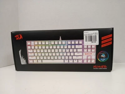 Redragon K552 Kumara Wired Mechanical Gaming keyboard, White - Image 1 of 4