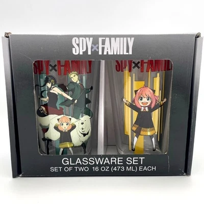 Copos de vidro Spy X Family Anya Forger 16 oz prata búfalo copos de cerveja - Imagem 1 de 4