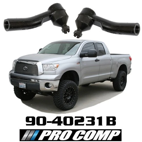 Pro Comp Suspension Toyota Tundra Outer Tie Rod Ends For 6” or 7” Lift Kits ONLY Foto 1 de 4