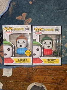 Funko Pop! Vinyl: Peanuts - Snoopy (Common/Chase) Bundle 1681 - Picture 1 of 4