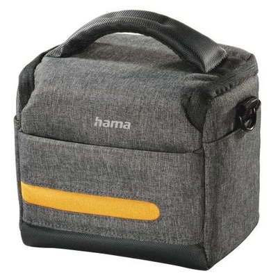 Hama Terra 110 Bolso para Cámara Cinturón Lazo Correa para el Hombro Divisor Extraíble Gris 15.5 X Foto 1 de 2
