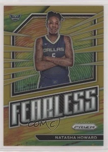 2023 Panini Prizm WNBA Fearless Gold Prizm /10 Natasha Howard #7 - Picture 1 of 3