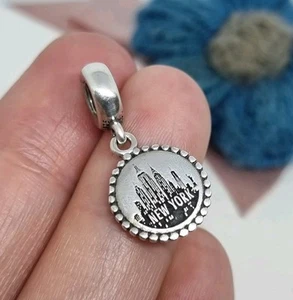 Genuine PANDORA New York City Exclusive Dangle Charm 💕 S925 ALE  - Picture 1 of 6