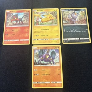 4x - Holo - McDonald's Promo 2017 (copyright 2016) Moderately Play - Picture 1 of 10