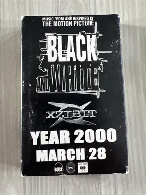 Xzibit Black White Soundtrack RARE PROMO Cassette 2000 Mobb Deep Raekwon Tested - Image 1 of 4