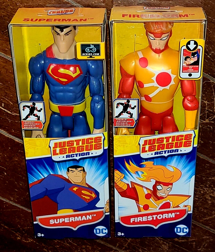 Justice League 12 Inch" Action Figure Firestorm Mattel Ages 3