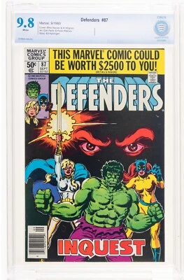 The Defenders #87 Newsstand CBCS 9.8 Marvel 1980 Dr Strange & Sub-Mariner 🔥cgc - Image 1 of 4