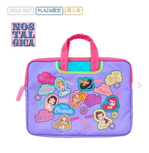 Disney NOSTALGICA Laptop Case 15" Japan PLAZA Limited Rare Sold Out - Afbeelding 1 van 5