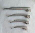 Lot of 4 - Foregger WIS 4, 3, 2, 1.5 Laryngoscope Blades 