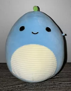 Squishmallows Rashad the Blue & Green Dinosaur 7" - Picture 1 of 8