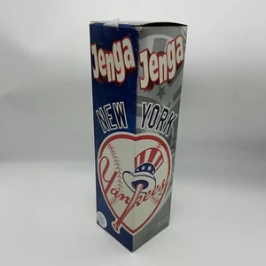NUOVI Blocchi di Legno Ufficiale New York Yankees Jenga Edizione da Collezione MLB - Foto 1 di 7