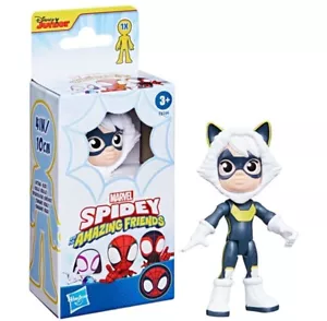 Spidey And His Amazing Friends Modellino GATTO NERO 4" 2024 ***LEGGI DENTRO*** - Foto 1 di 2