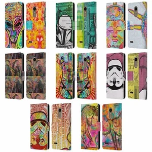 OFFICIAL DEAN RUSSO POP CULTURE LEATHER BOOK WALLET CASE FOR LG PHONES 1 - Picture 1 of 7