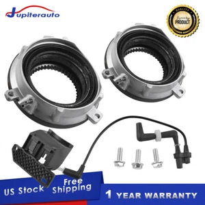 Set Auto Hub Lock Actuators Vacuum Solenoid Purge Valve For Ford F-150 4x4 4WD - Picture 1 of 12