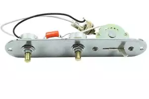 Loaded Telecaster control plate (4 way switch) (import sized plate, US component - Picture 1 of 3