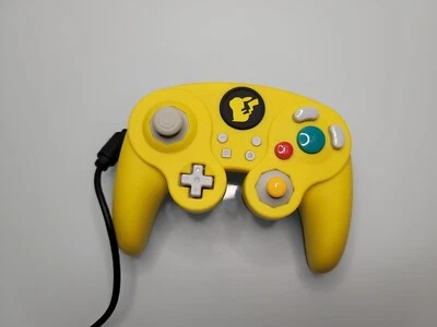 Nintendo Switch Pokemon Pikachu GameCube Style Wired Fight Pad Controller-Tested - Image 1 of 4