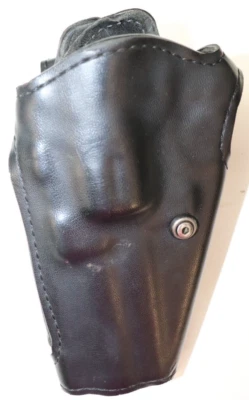 Safariland Black Leather Ruger Holster 2752QC GP100 FXD SIGHT LEFT E277 - Image 1 of 4