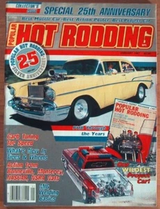 POPULAR HOT RODDING 1987 JAN - SPECIAL 25th ANNIVERSARY EDITION - Imagen 1 de 1