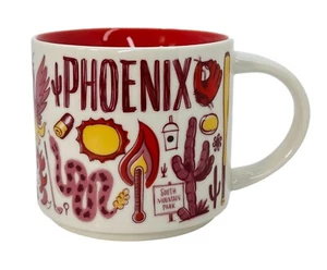 Starbucks Phoenix Arizona Been There Series Ceramic Coffee Tea Mug Cup 14 oz - Picture 1 of 9