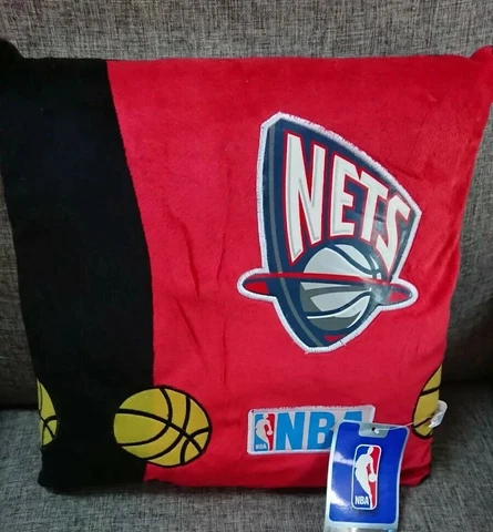 Brooklyn New Jersey Vintage Nets Basketball Logo Throw Pillows Cover