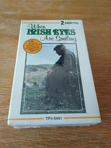 When Irish Eyes Are Smiling, 2 audio cassettes in new condition, sealed - Picture 1 of 7