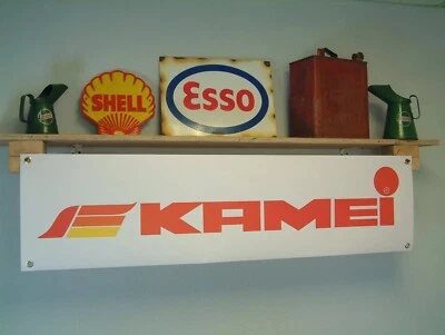 KAMEI Banner Werkstatt Garage Retro Style German Vehicle Styling Wandaufsteller
