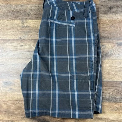 Pantalones cortos informales chinos a cuadros Marmot para hombre talla 40 gris azul exterior senderismo Foto 1 de 4