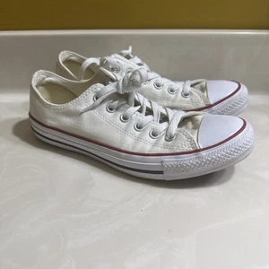 Converse Chuck Taylor Sneakers Men’s 7 Womens 9 White - Picture 1 of 6