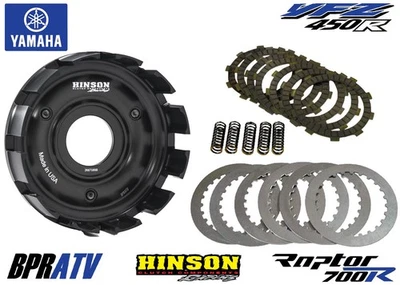 Yamaha Raptor 700 Hinson Cesta de billet de embrague de alta resistencia y resortes de fibras de acero Foto 1 de 4